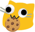 blobcatgooglycookie emote for Discord