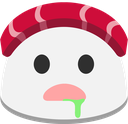 sushidrool emote for Discord
