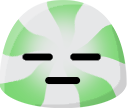 blobmintexpressionless emote for Discord