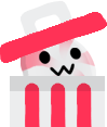 blobminttrash emote for Discord