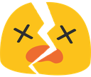 blobbroken emote for Discord