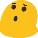 blobsurprised emote for Discord