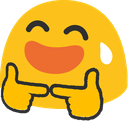 blobnervous2 emote for Discord