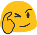 blobthinksmart emote for Discord