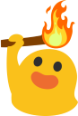 blobtorch emote for Discord