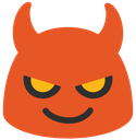 blobdevilsmile emote for Discord