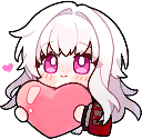 ClaraHEART emote for Discord
