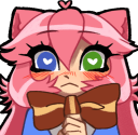 aStaffMMBlush emote for Discord