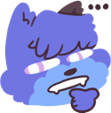 aStaffCometThink emote for Discord