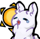 BunnyGoodMorning emote for Discord