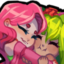 NPCDryadPartyGirlHug emote for Discord