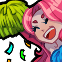 NPCPartyGirlCheer emote for Discord