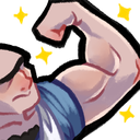 NPCTavernkeeperFlex emote for Discord
