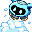 SnowballBlizzard emote for Discord