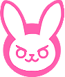DVaBunny emote for Discord
