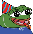Peepo_Party emote for Discord
