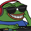 Peepo_DJ emote for Discord