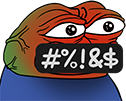 Peepo_Cursing emote for Discord