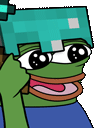 Peepo_MinecraftMining emote for Discord