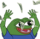 Peepo_Money emote for Discord