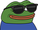 Peepo_Sunglasses emote for Discord