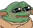 Peepo_Grogu emote for Discord
