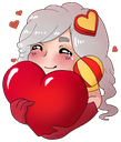 AsheHeart emote for Discord