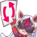 sArcanaAhriUnoReverse emote for Discord