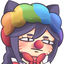 sAhriClown emote for Discord