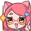 sAcademyAhriNerd emote for Discord