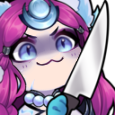 ySnowMoonAhriKnife emote for Discord