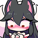 ahri_shy emote for Discord