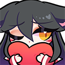 ahri_heart emote for Discord