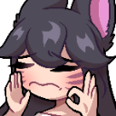 qAhriNice emote for Discord