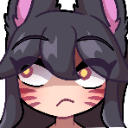 qAhriStare emote for Discord