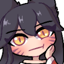 qAhriBored emote for Discord