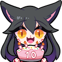 AhriCake emote for Discord