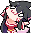AhriRave emote for Discord