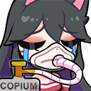 AhriCopium emote for Discord