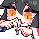 AhriSnort emote for Discord
