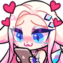 ahriallout_inlove emote for Discord