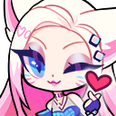 ahriallout_heart emote for Discord