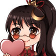 firecrackerHeart emote for Discord