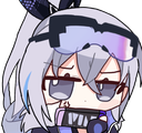 SilverWolfAngry emote for Discord