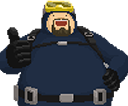 davethediver emote for Discord