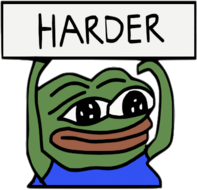 pepe_harder emote for Discord