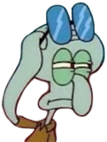 SquidwardSideEye emote for Discord
