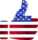 AmericanThumbsUp emote for Discord