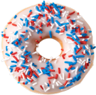 AmericaDonut emote for Discord