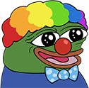 Peepo_Clown emote for Discord